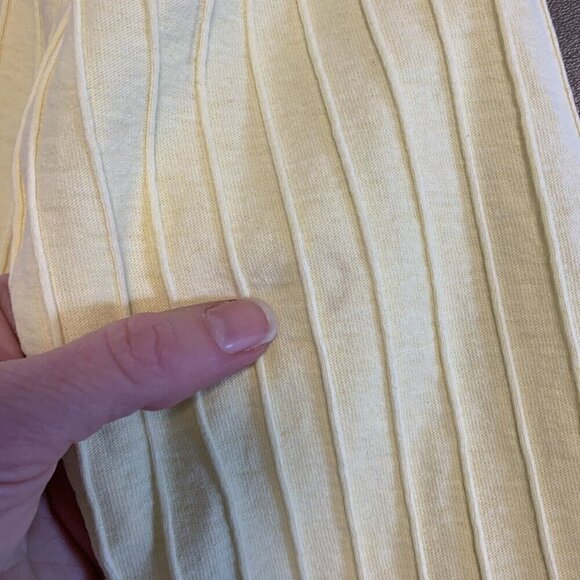 Focus Casual Life Long Sleeve Cardigan Sweater Yellow Button Lagenlook Womens L - Picture 14 of 16